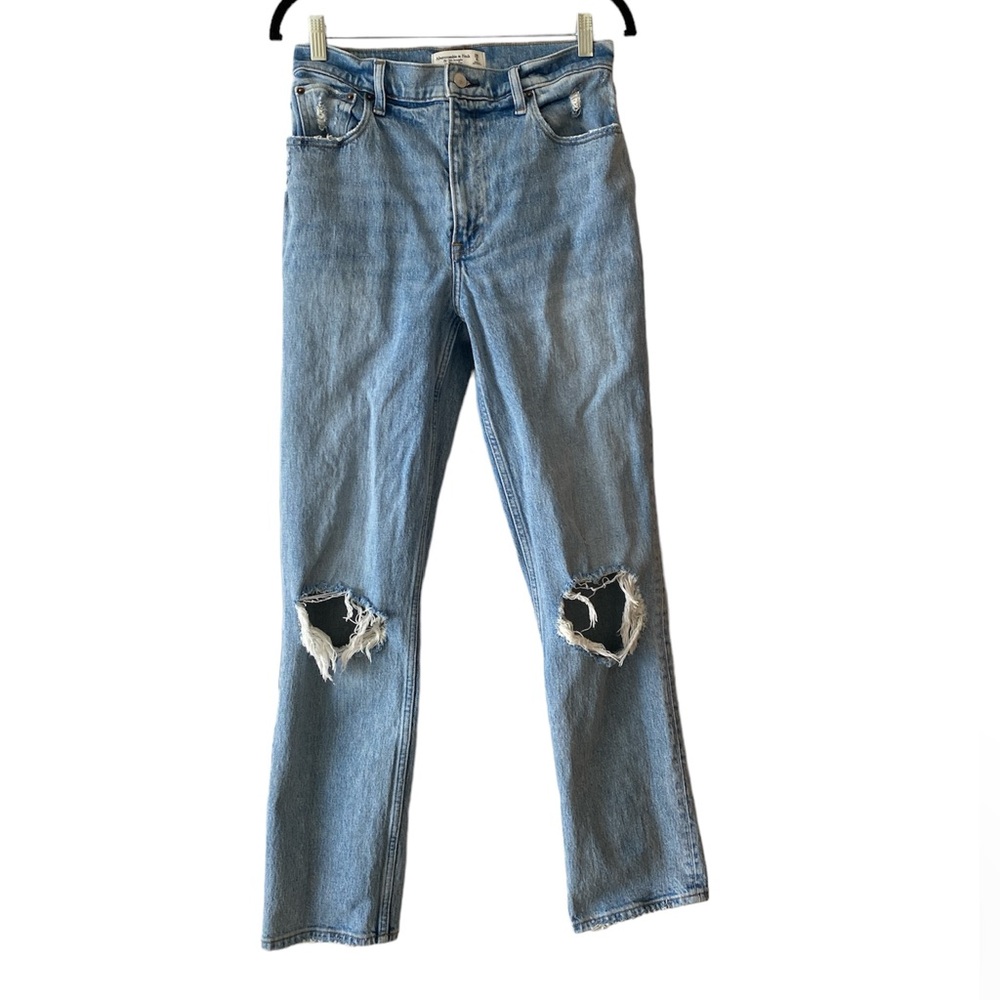 Abercrombie & Fitch The 90's Straight Ultra High Rise Jeans Size 28